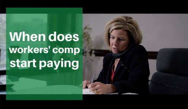 When does workers' comp start paying